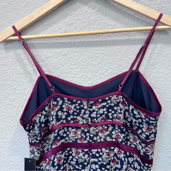 NWT Lulu’s Coralynn Floral Midi Dress Corset Bustier Strappy Size Small - Picture 10 of 14